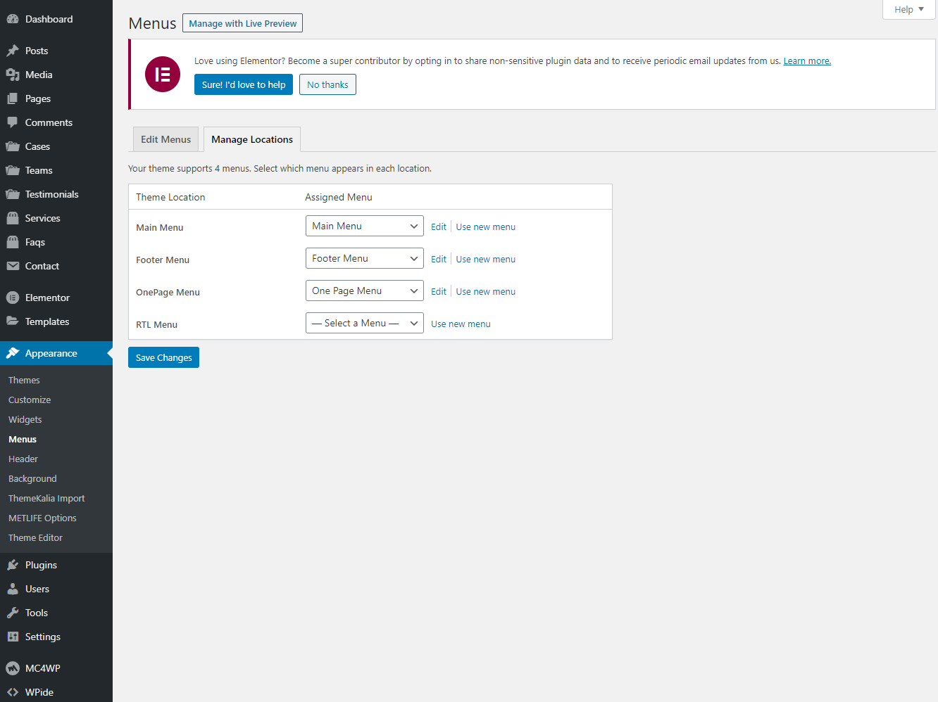 Documentation For Dynamic WordPress Theme